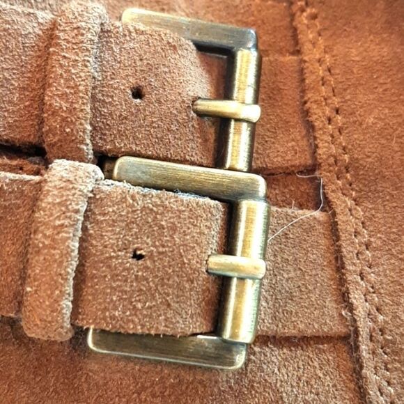 SAM ELDERMAN suede ankle boots zip 8 M‎ - Picture 5 of 11